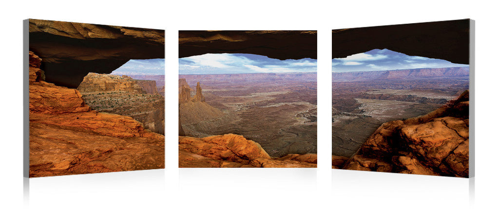 Canyon Triptych - California Wall Art
 - 1