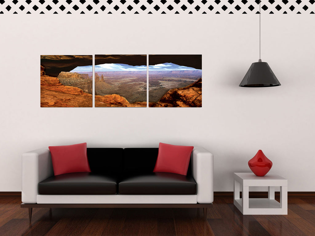 Canyon Triptych - California Wall Art
 - 2