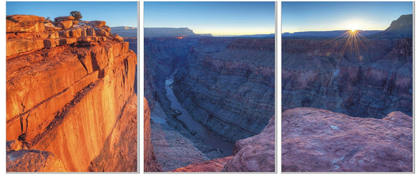 Grand Canyon - Triptych - California Wall Art
