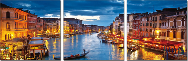 Venice at night - California Wall Art
